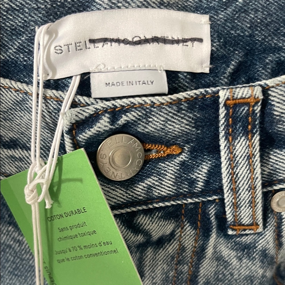 Stella McCartney asymmetrical denim skirt - Picture 9 of 12